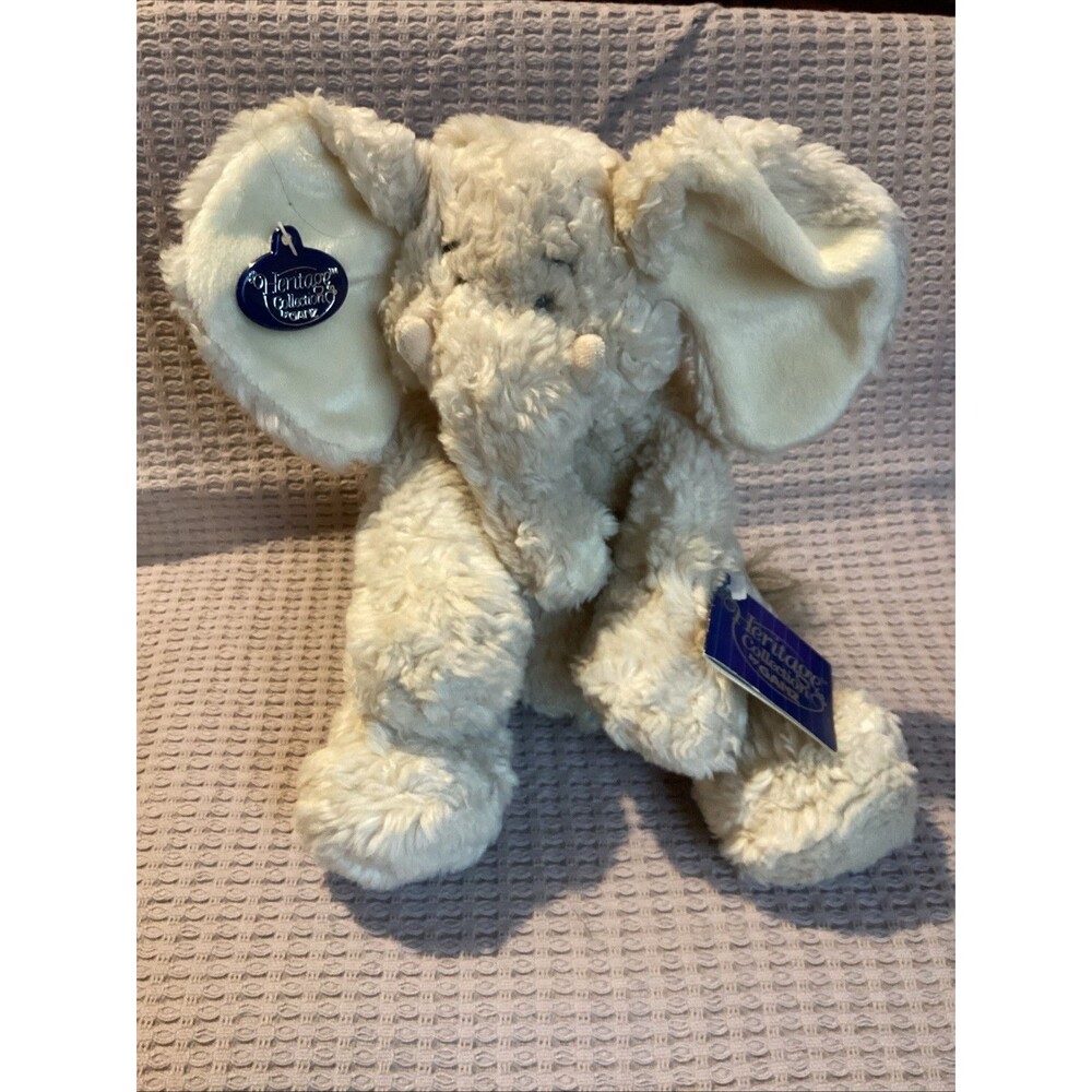 GANZ HERITAGE COLLECTION Effie Elephant H3566 Plush Toy Stuffed Animal With Tags